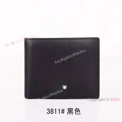 Top Quality Replica Mont Blanc Wallet Men Wallet Short 6cc